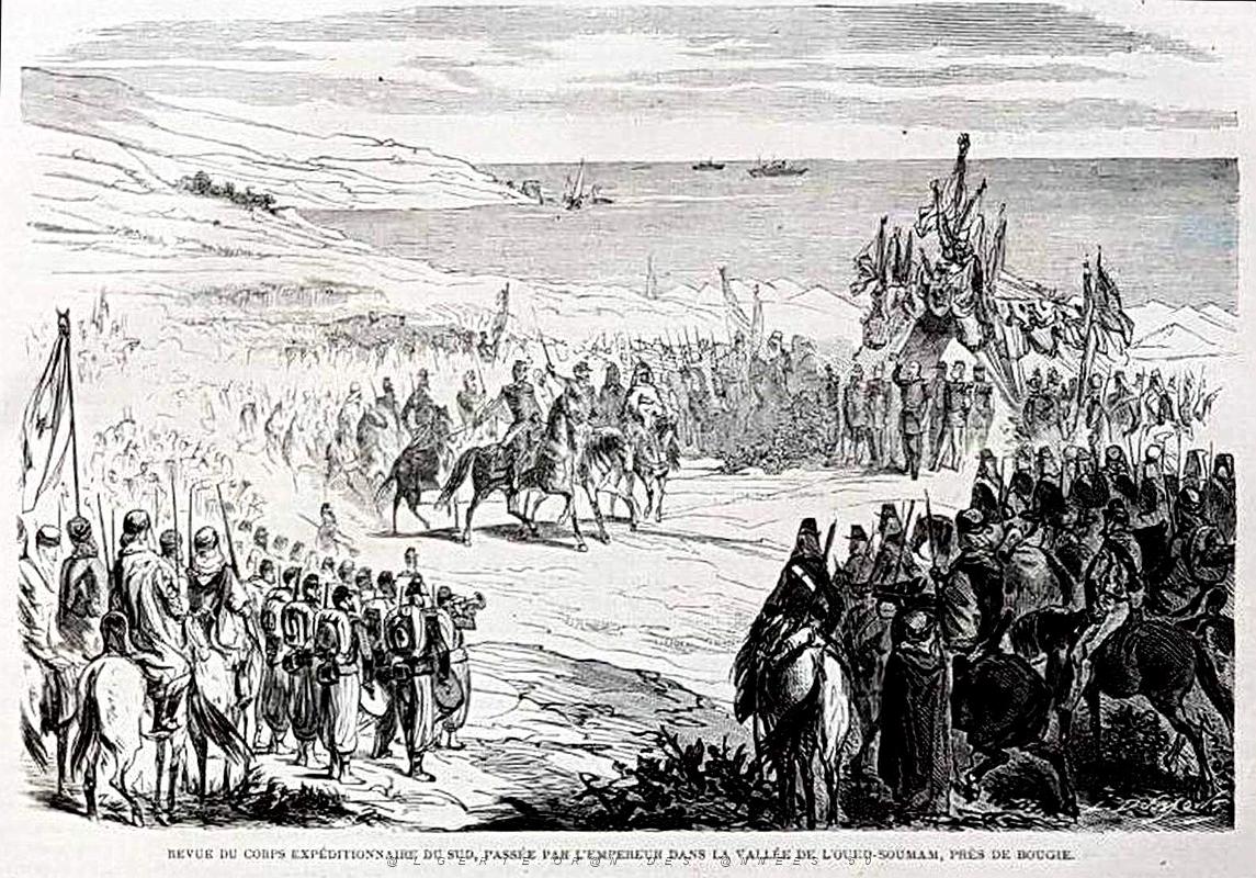 2- Voyages de l'Empereur Napoleon III en Algerie- Bougie 2.jpg